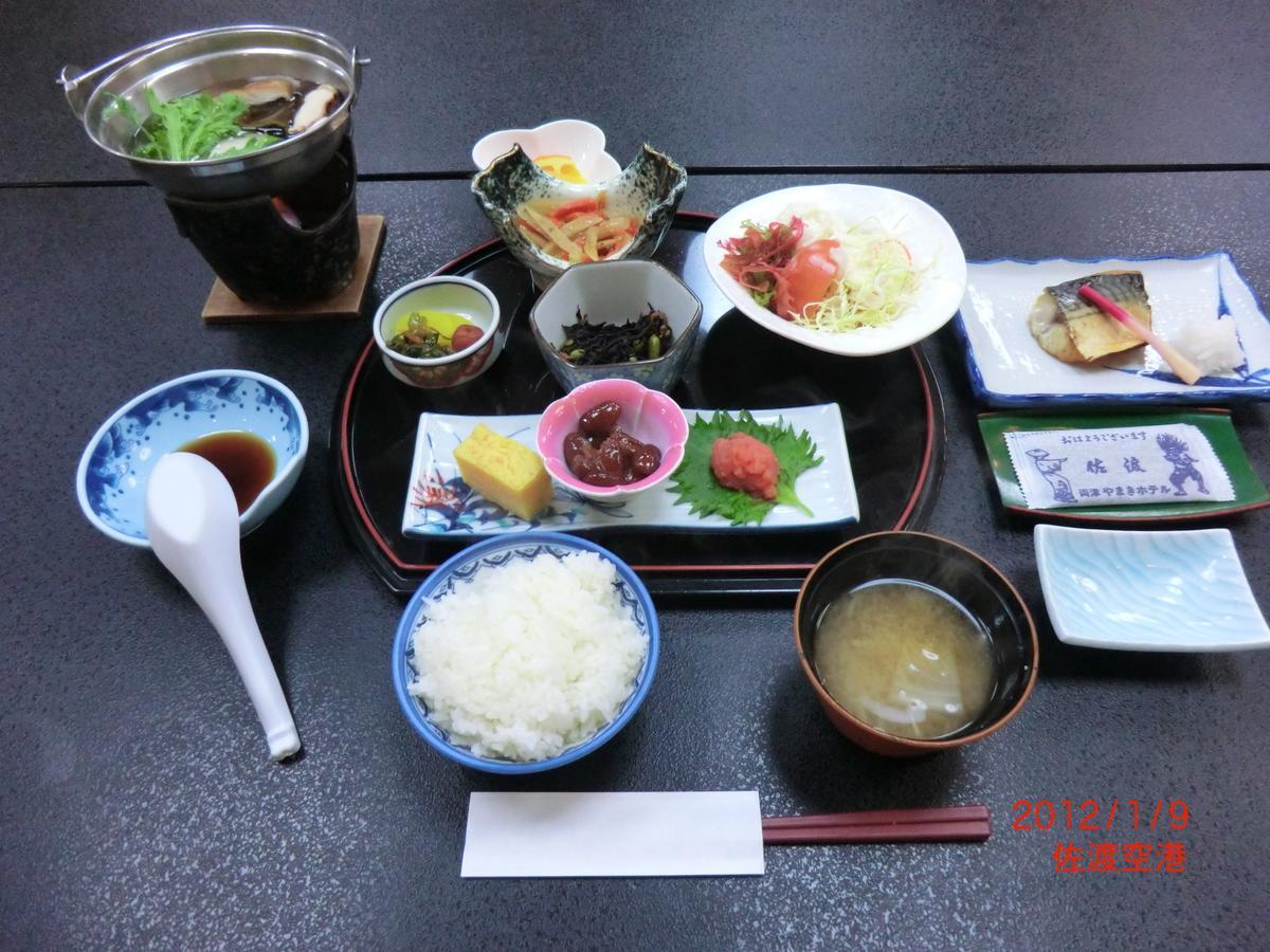 Ryotsu Yamaki Hotel 사도 외부 사진